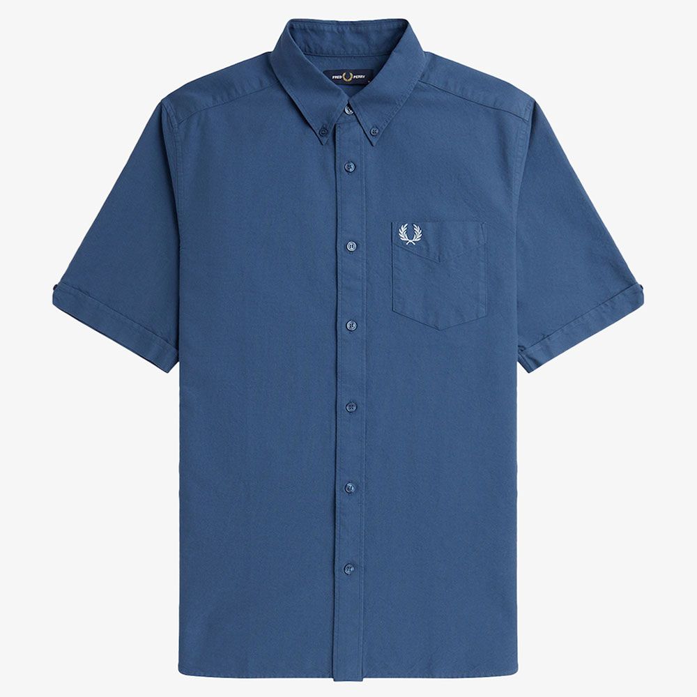 Fred Perry Oxford Shirt - Midnight Blue