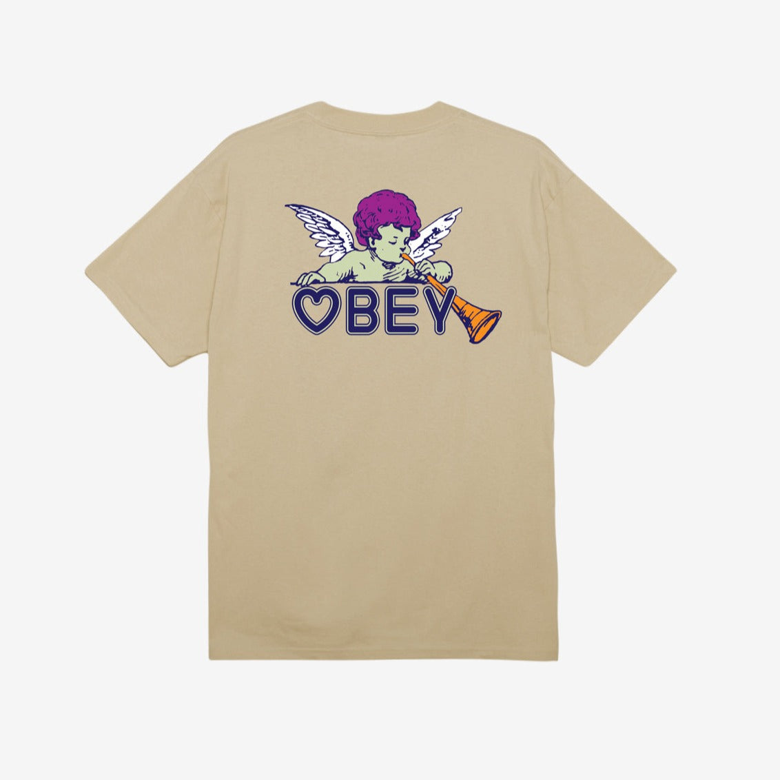Obey Baby Angel T-Shirt - Sand
