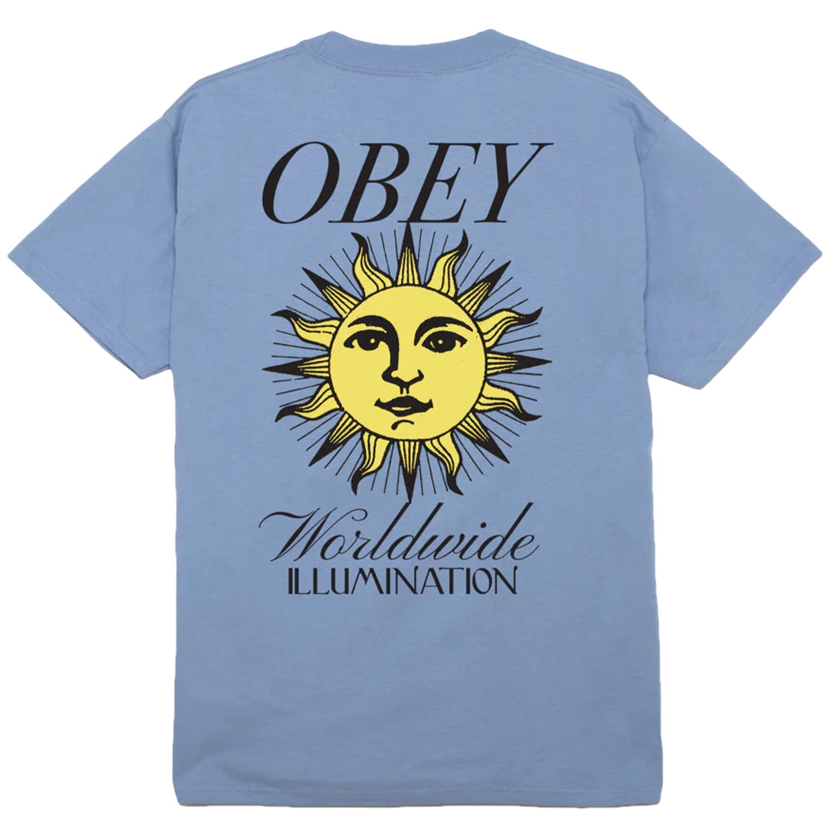 Obey illumination T-Shirt - Digital Violet