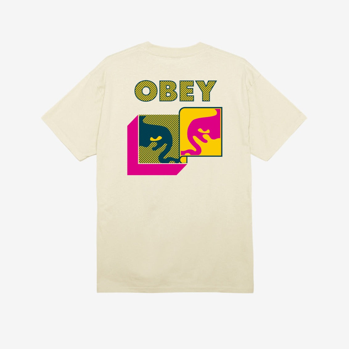 Obey Post Modern T-shirt - Cream