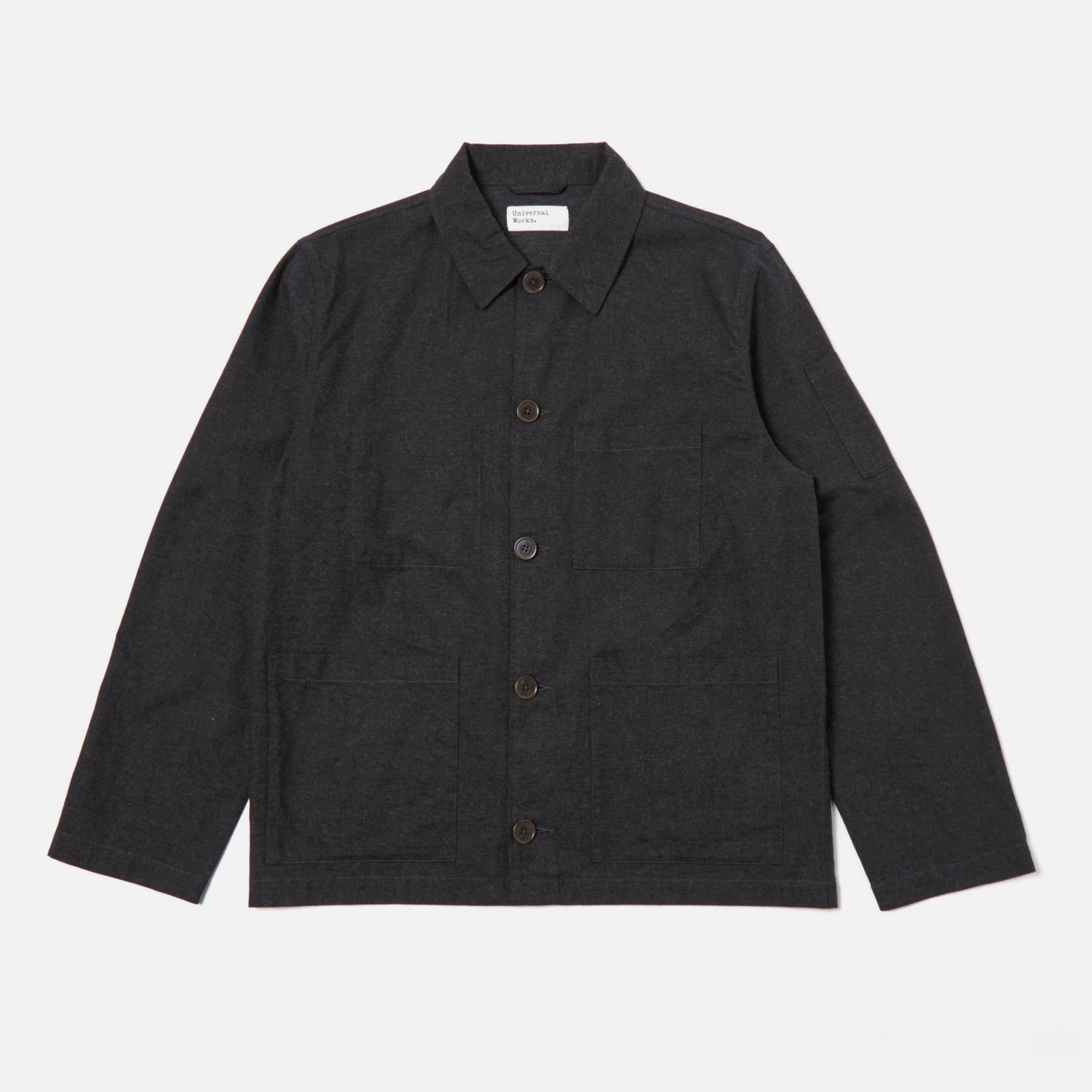 Universal Works Coverall Jacket - Charcoal