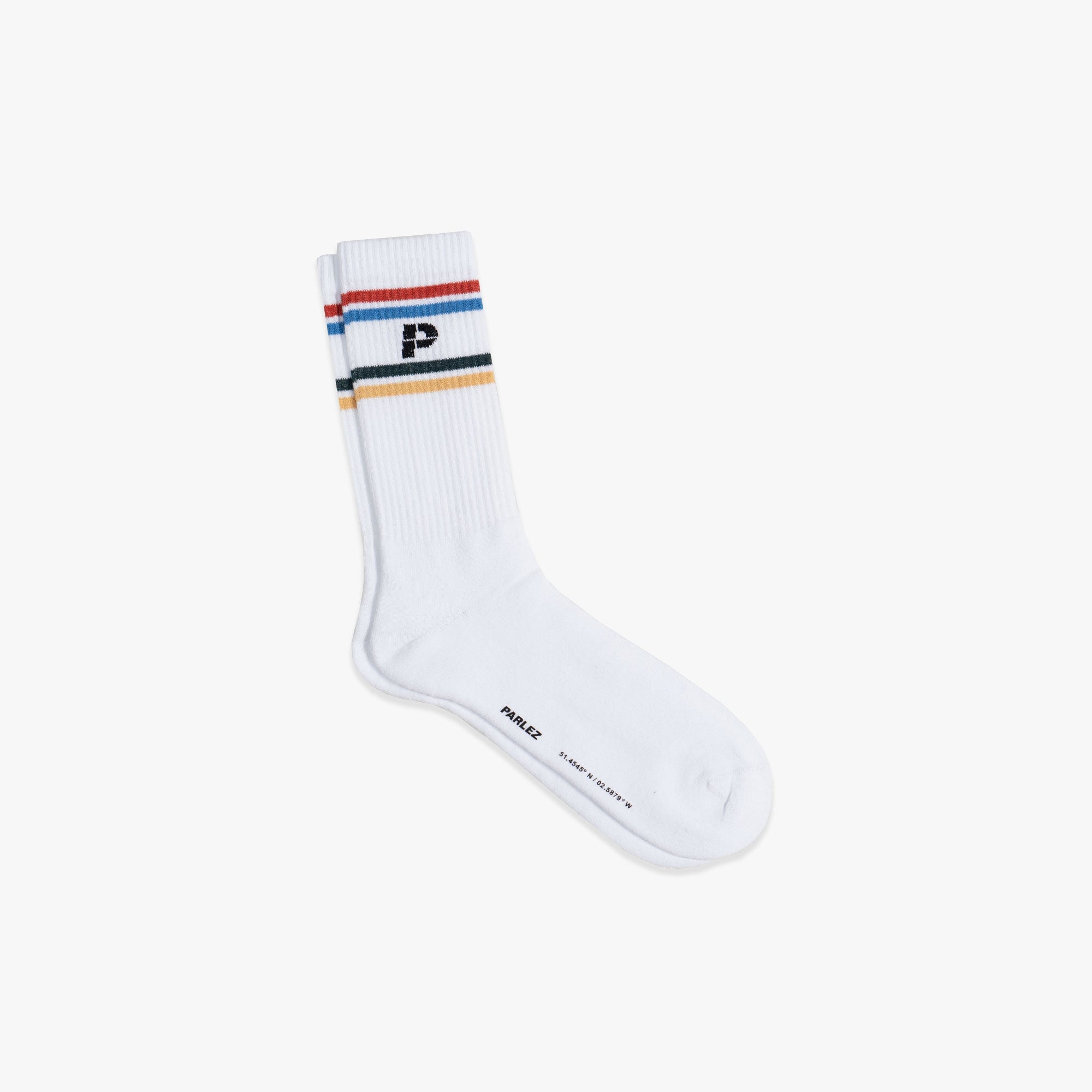 Parlez Bane Socks - White / Mixed