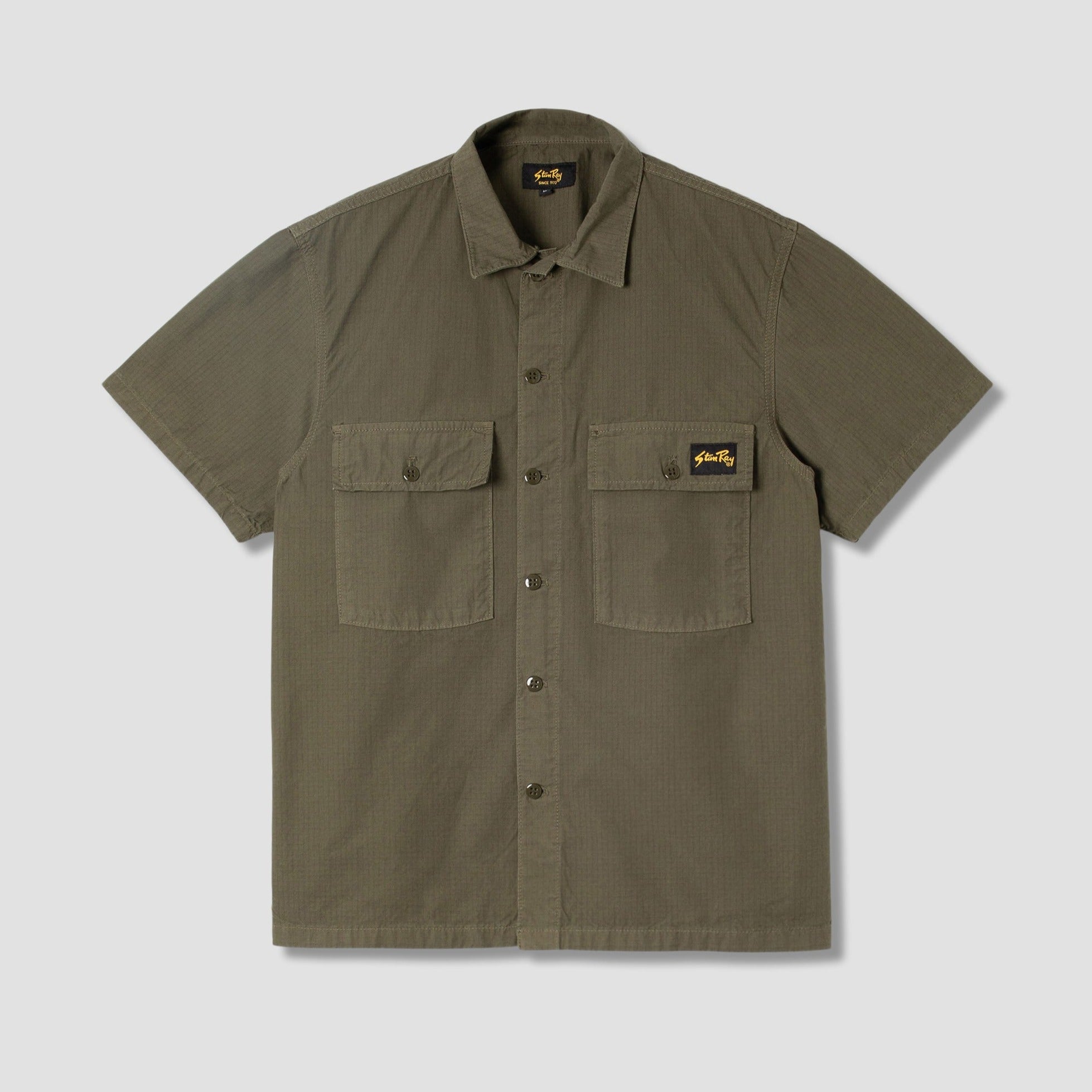 Stan Ray CPO Short Sleeve Shirt - Olive Ripstop