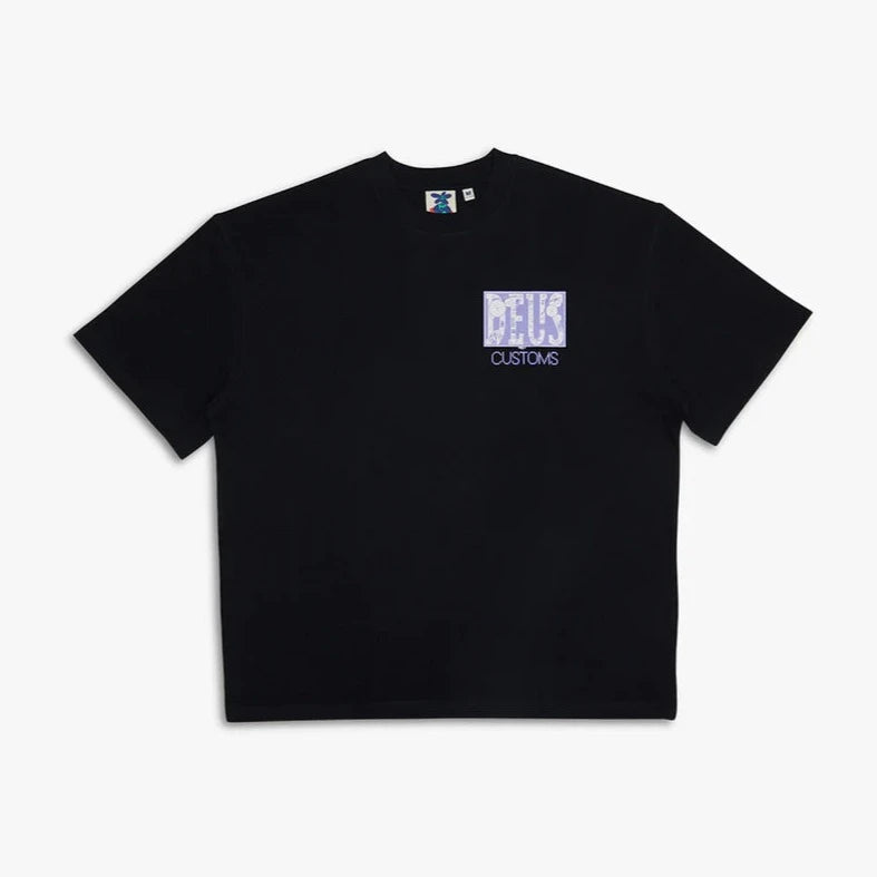 Deus Full Circuit T-Shirt - Black