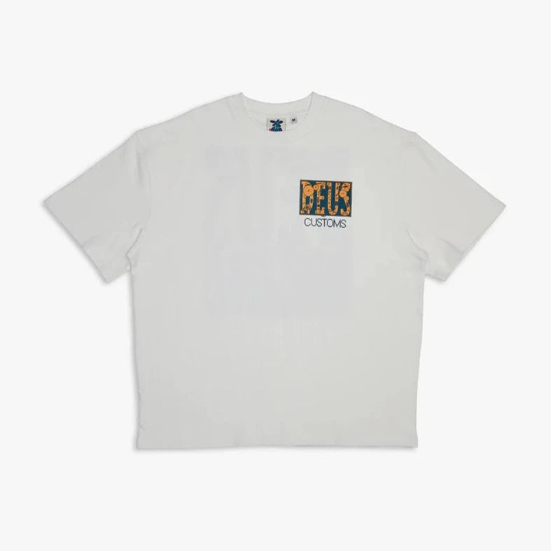 Deus Full Circuit T-Shirt - Vintage White