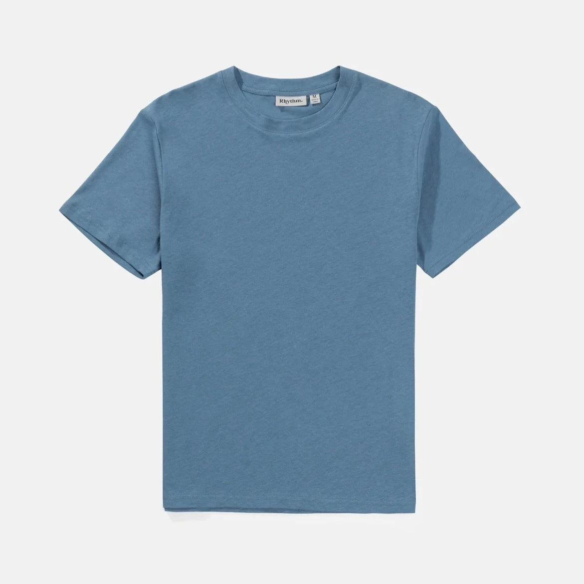 Rhythm Linen T-Shirt - Mineral Blue