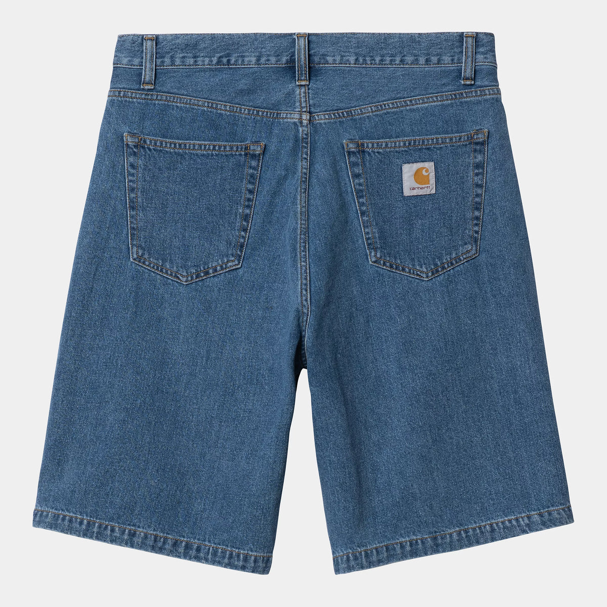 Carhartt WIP Landon Short - Blue Heavy Stone Wash