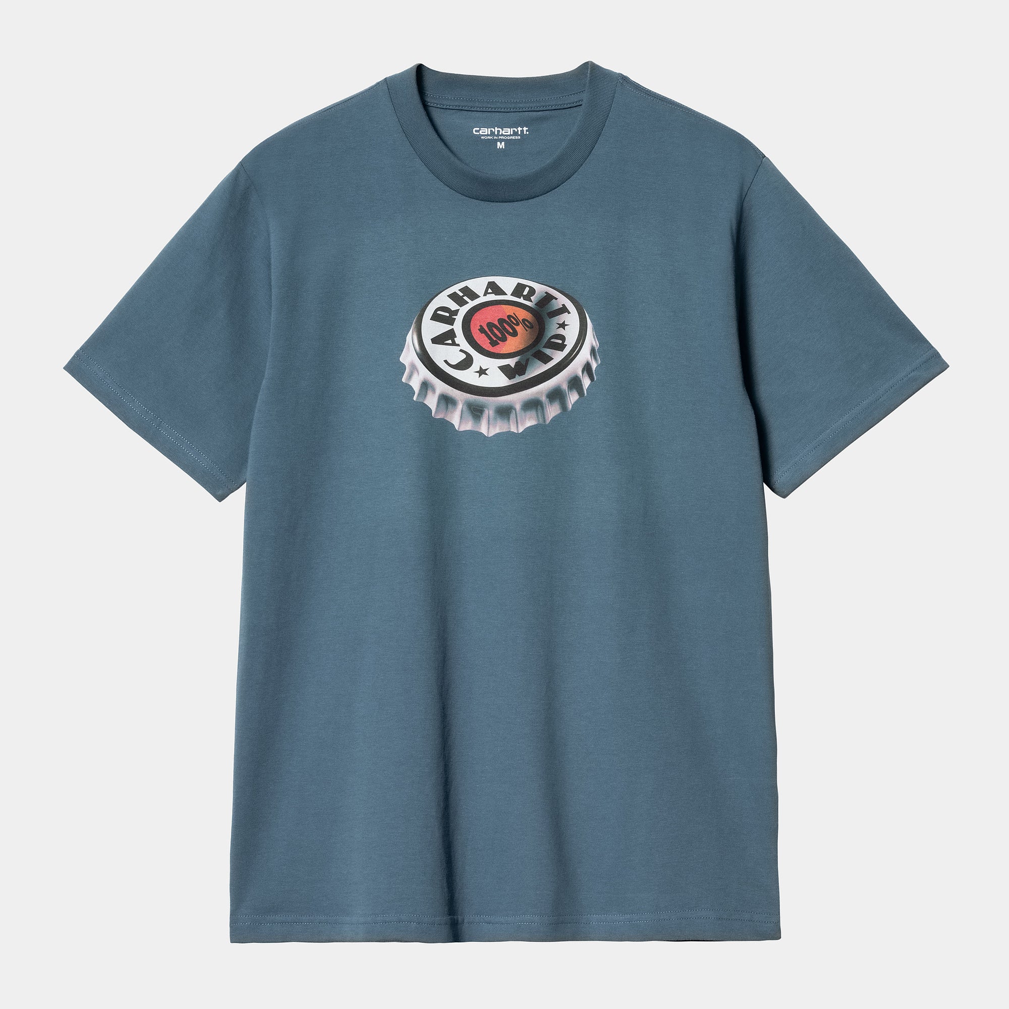 Carhartt WIP Bottle Cap T-Shirt - Naval