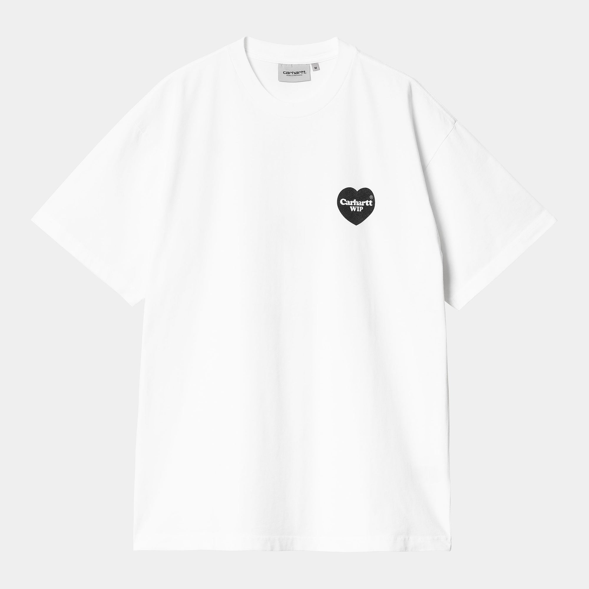 Carhartt WIP Heart Bandana T-Shirt - White / Black