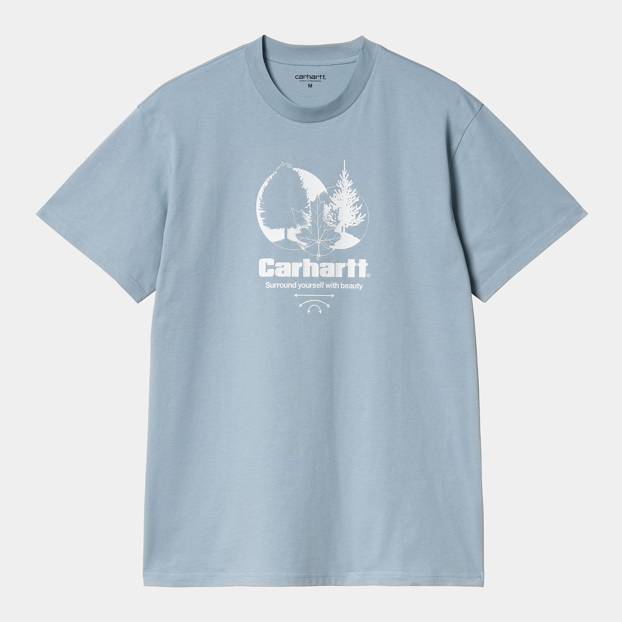 Carhartt WIP Surround T-Shirt - Frosted Blue