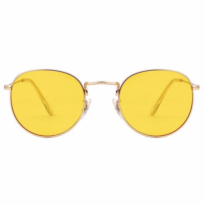 A.Kjaerbede Hello Sunglasses Gold/ Yellow
