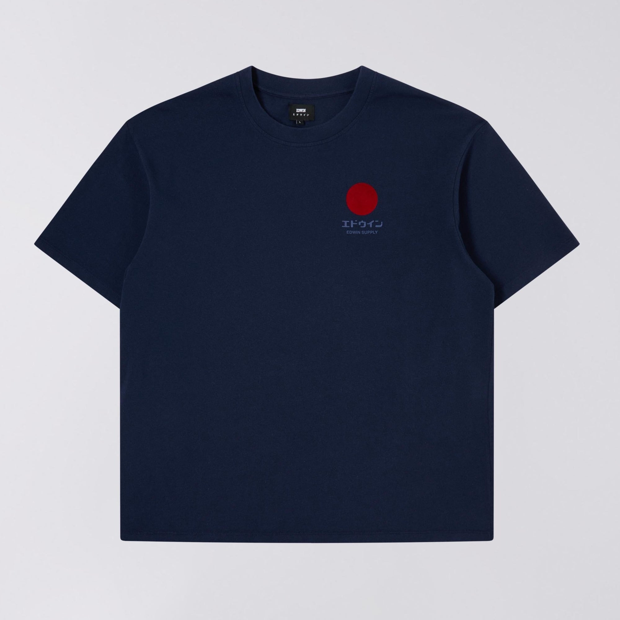 Edwin Japanese Sun Supply T-Shirt - Maritime Blue