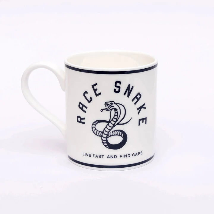 HMC Race Snake Mug - White