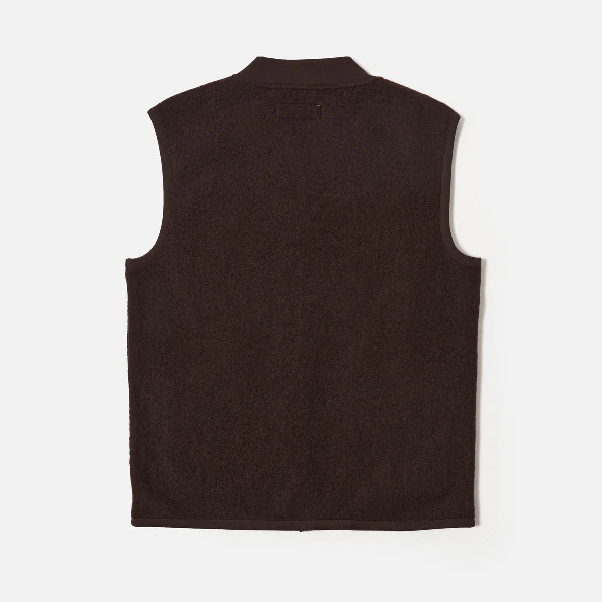 Universal Works Zip Waistcoat - Brown