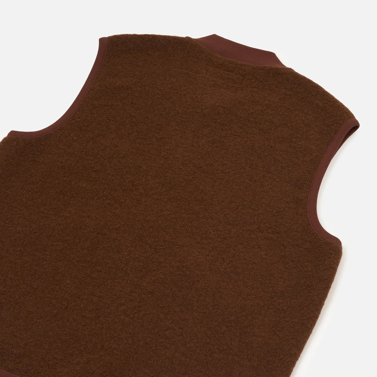 UW Zip Waistcoat - Cacao