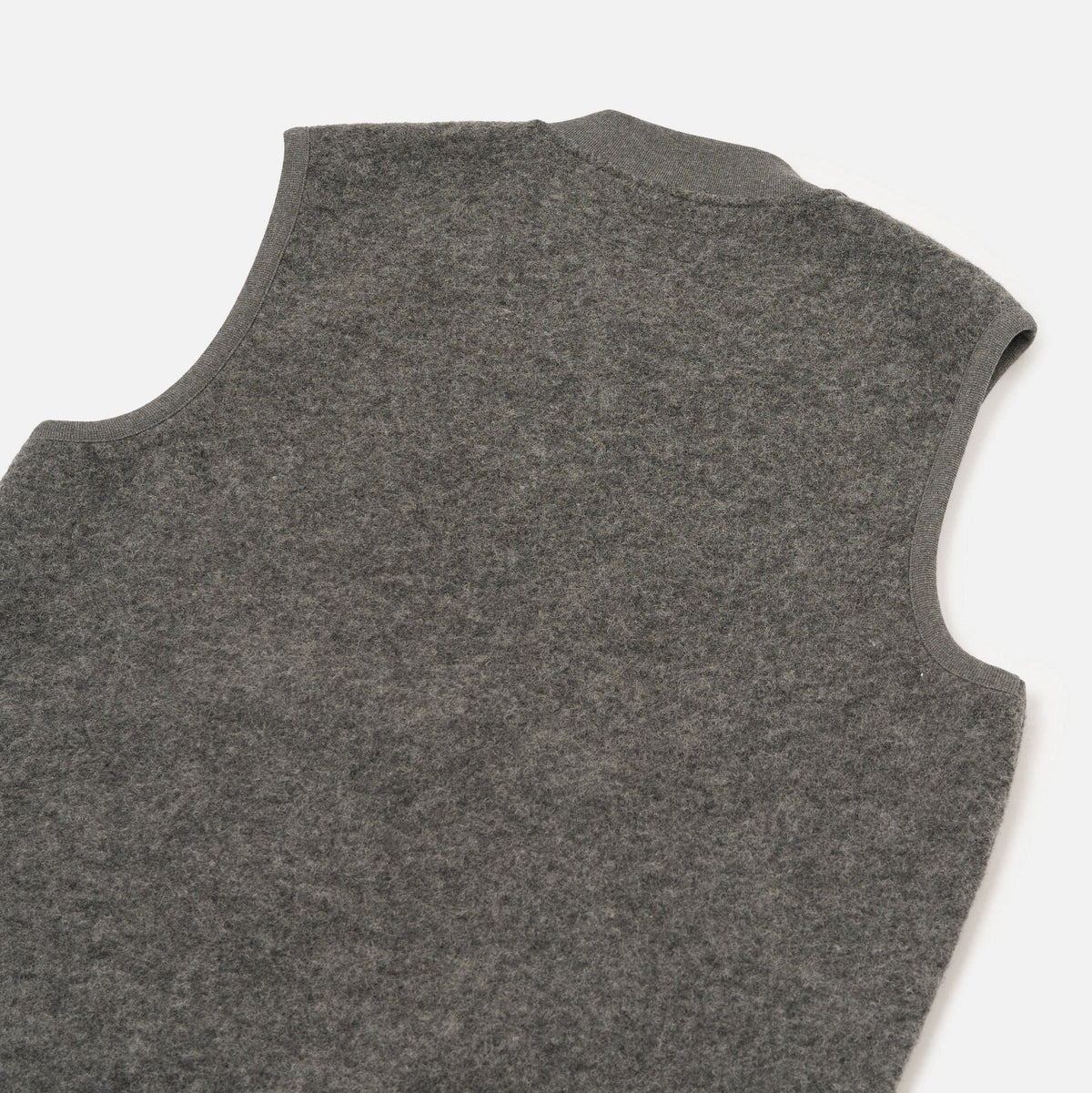 UW Zip Waistcoat - Grey Marl