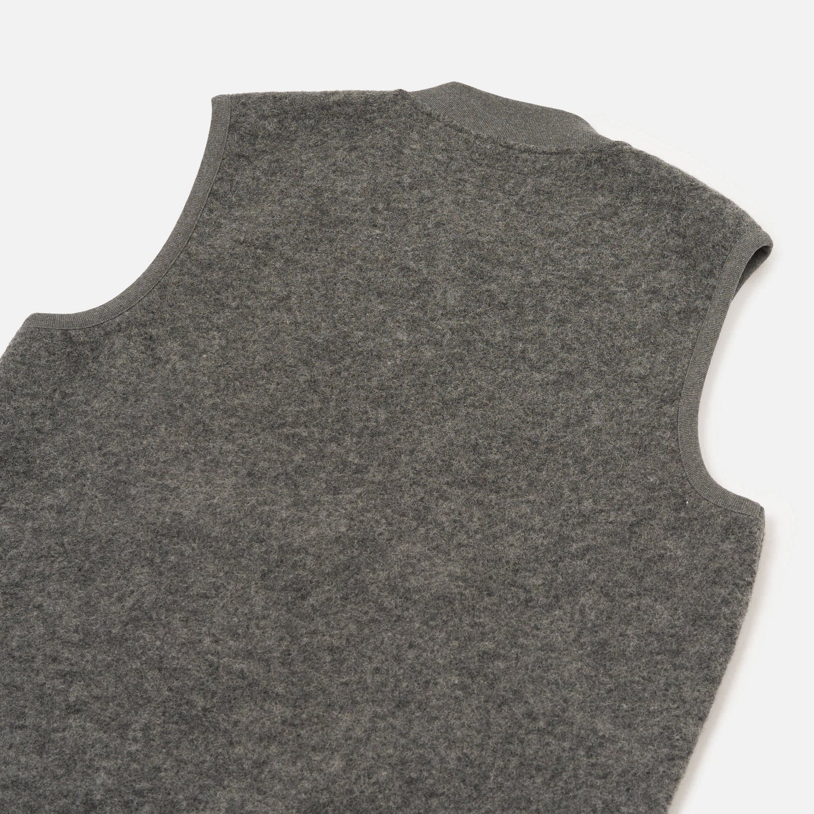 UW Zip Waistcoat - Grey Marl