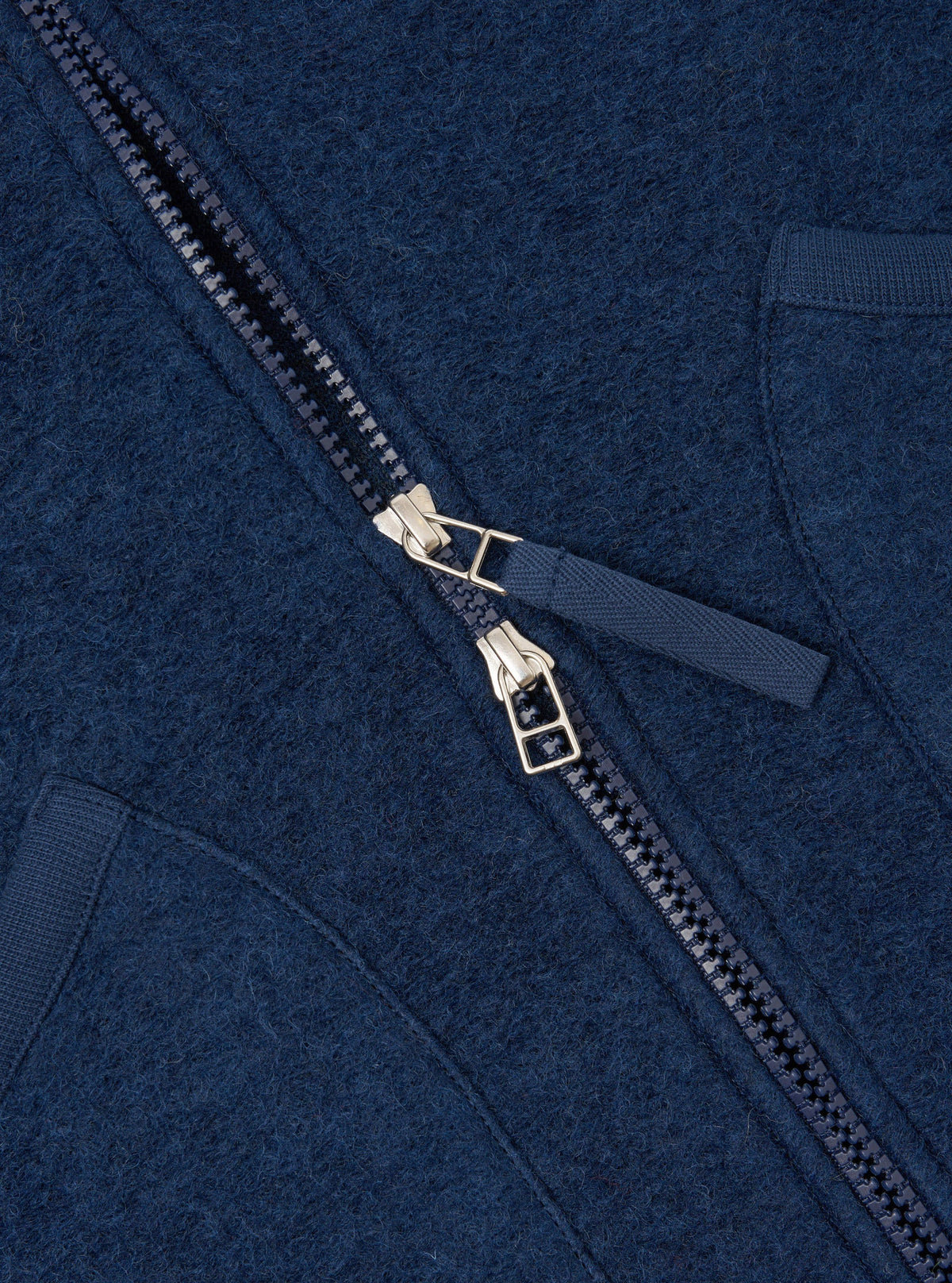 UW Zip Waistcoat - Indigo