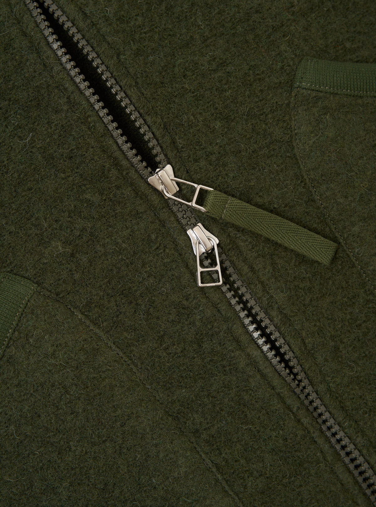 UW Zip Waistcoat - Olive