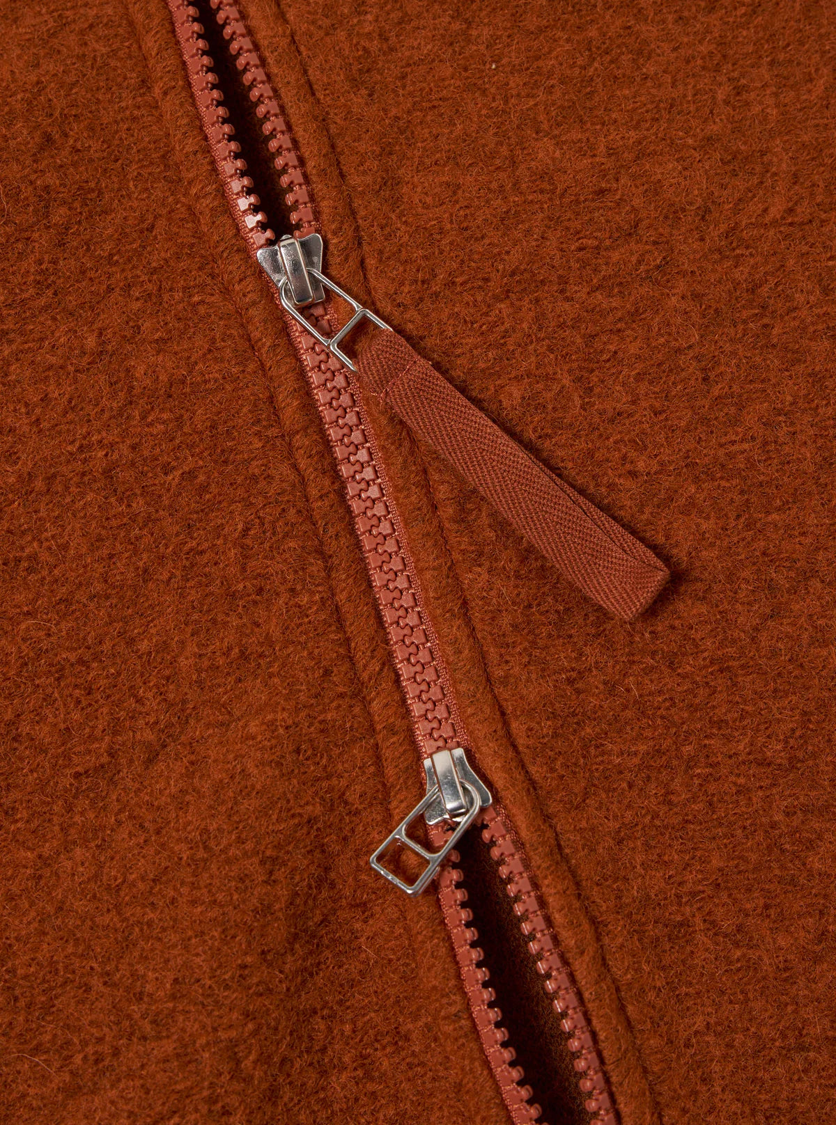 Universal Works Zip Waistcoat - Rust
