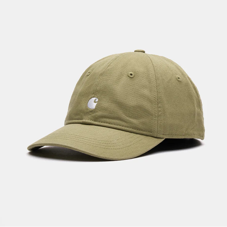 Carhartt WIP Madison Logo Cap - Gentle Green / White