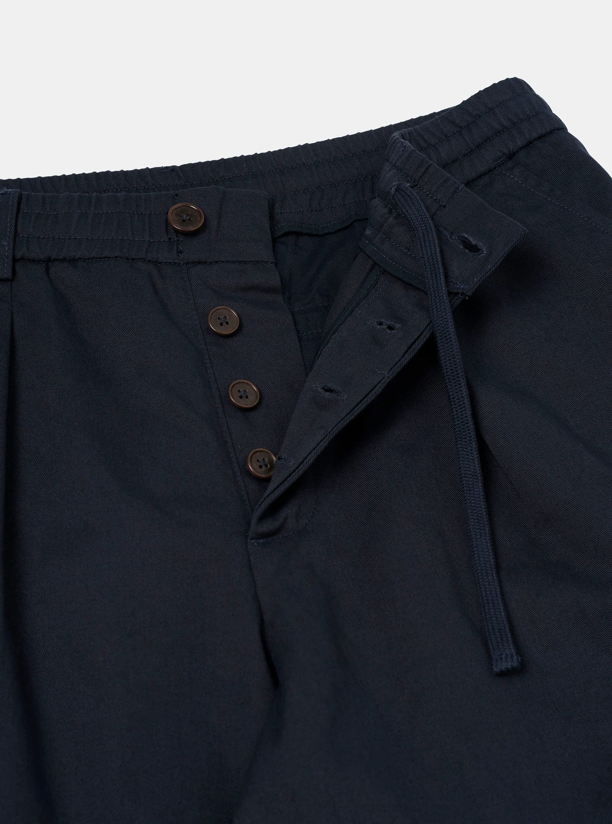 UW Pleated Track Pant - Navy