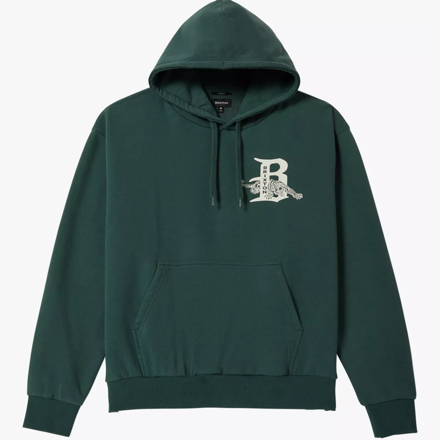 Brixton Predator Hood - Primal Green Worn Wash
