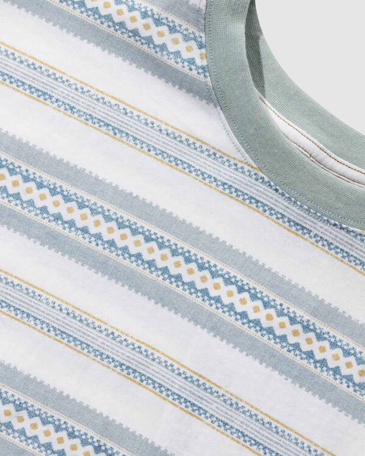 Rhythm Cairo Stripe Vintage T-Shirt - Natural