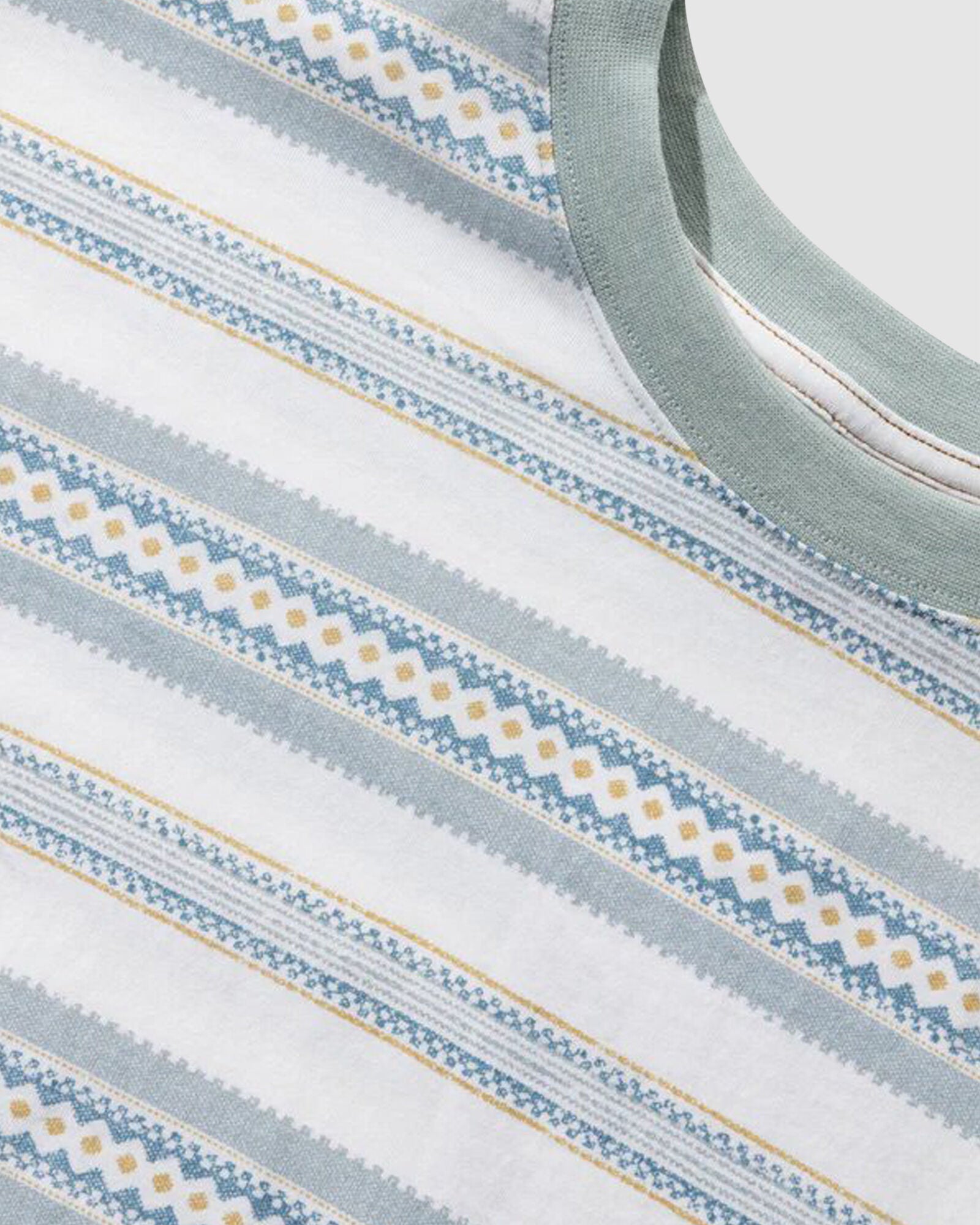 Rhythm Cairo Stripe Vintage T-Shirt - Natural