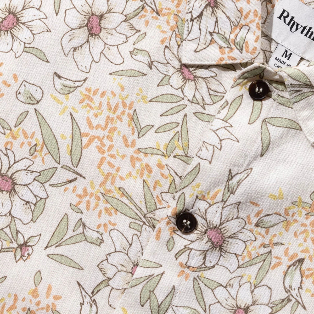 Rhythm Malia Linen Shirt - Natural