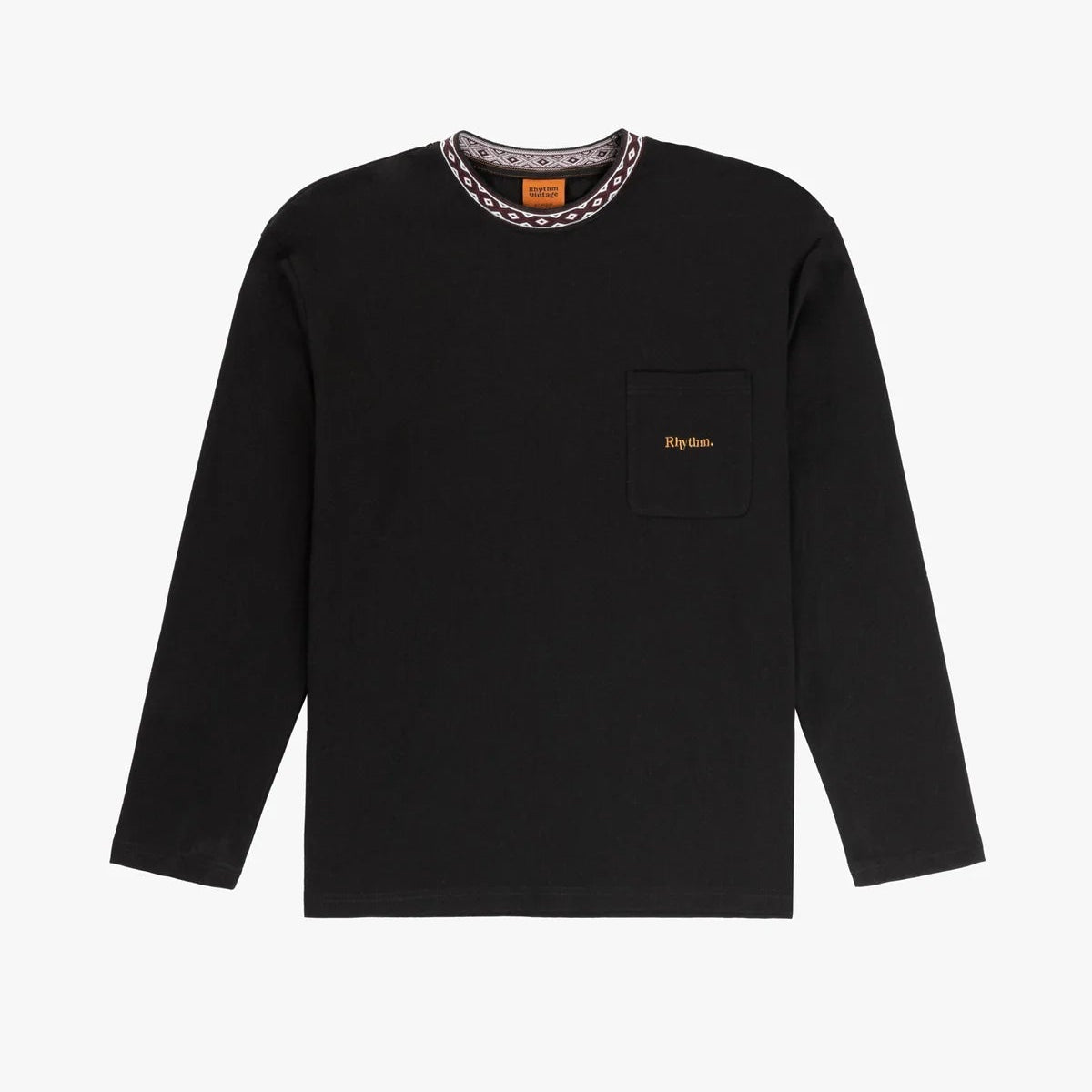 Rhythm Vintage Jac LS T-Shirt - Black