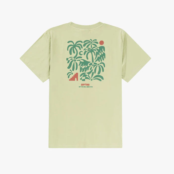Rhythm Trees T-Shirt - Pistachio