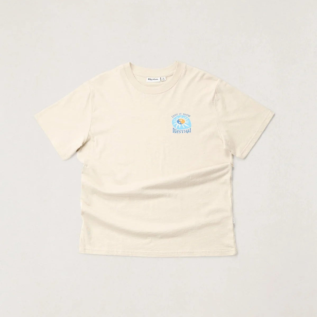 Rhythm Slowdown Slub T-Shirt - Moonrock