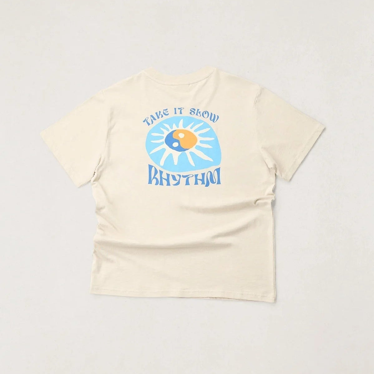 Rhythm Slowdown Slub T-Shirt - Moonrock