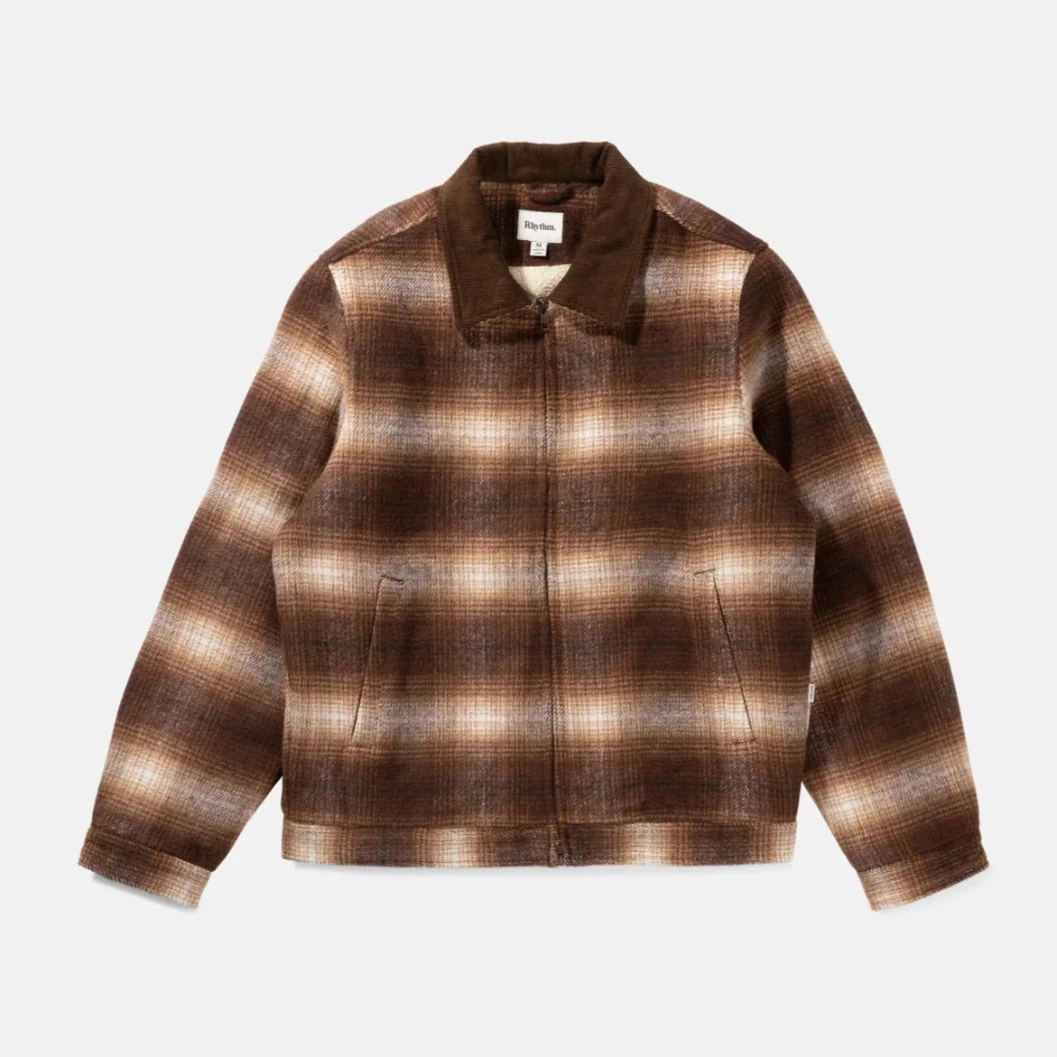 Rhythm James Check Jacket - Cedar