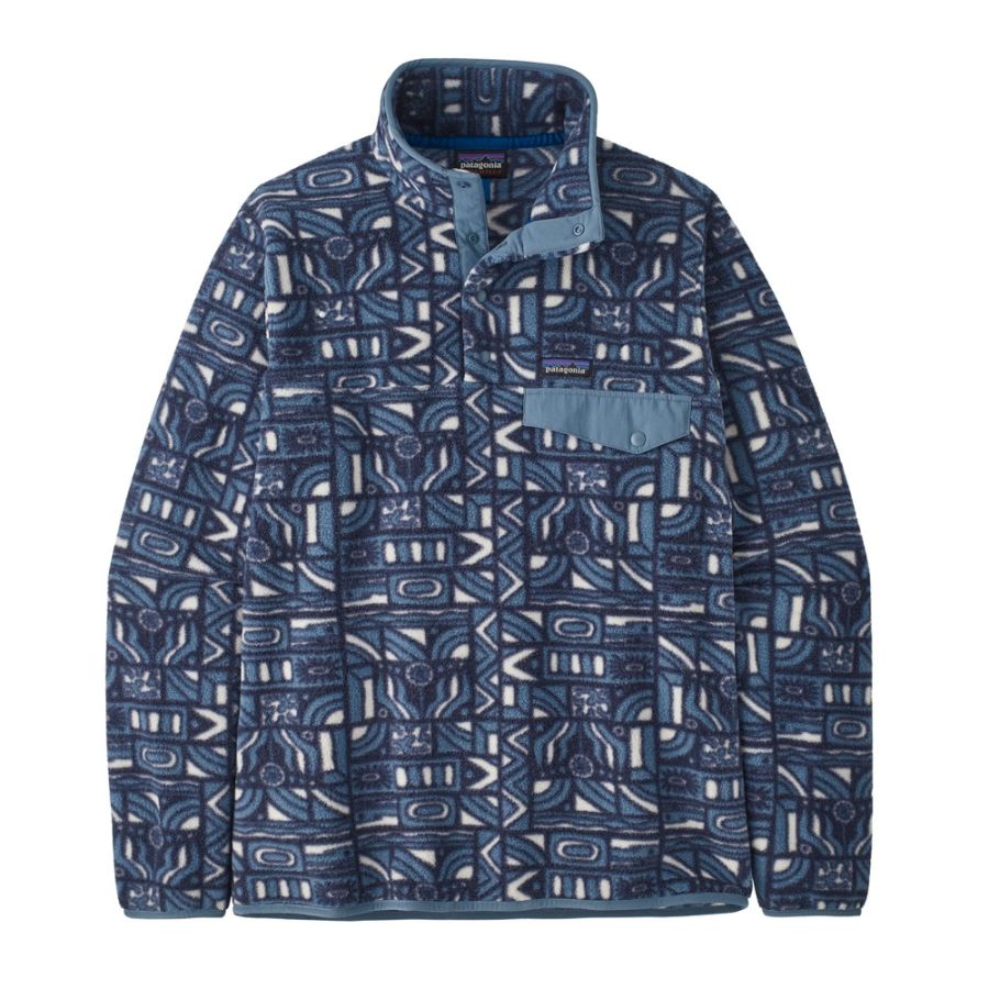 Patagonia LW Synch Snap-T P/O - New Visions / New Navy