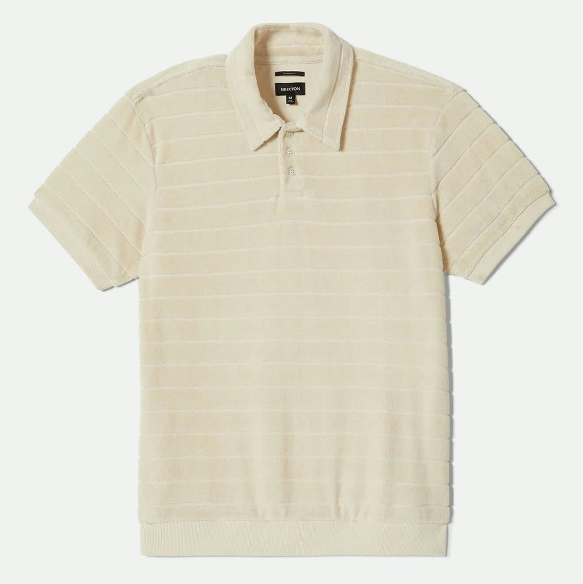 Brixton Weekend Terry Polo - Whitecap