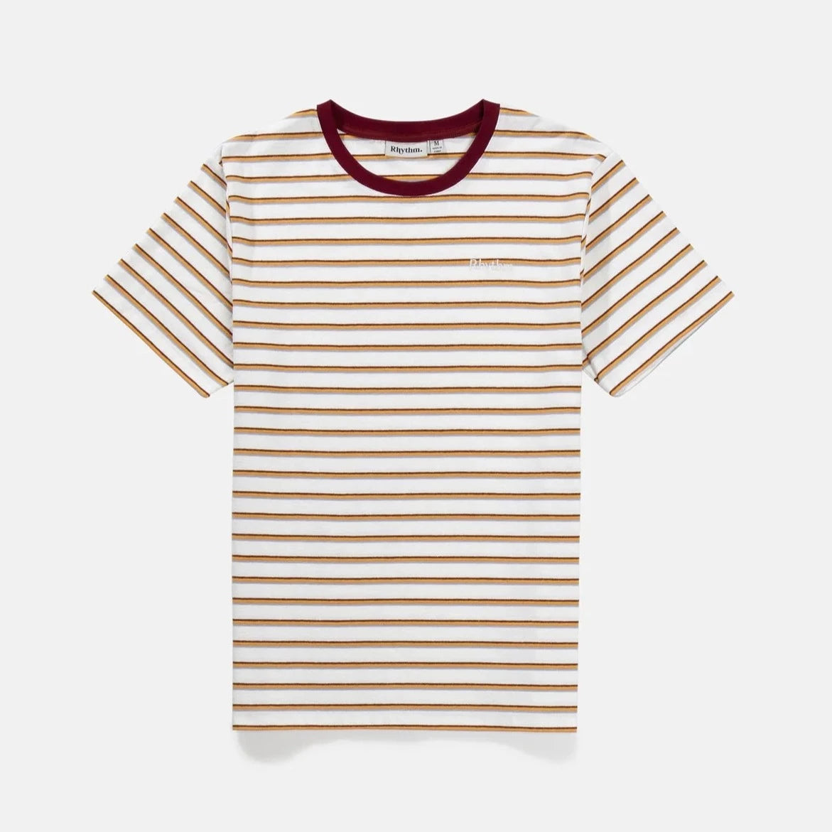 Rhythm Everyday Stripe T-Shirt - Natural