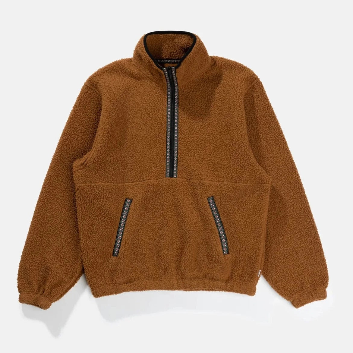 Orange sherpa pullover sales
