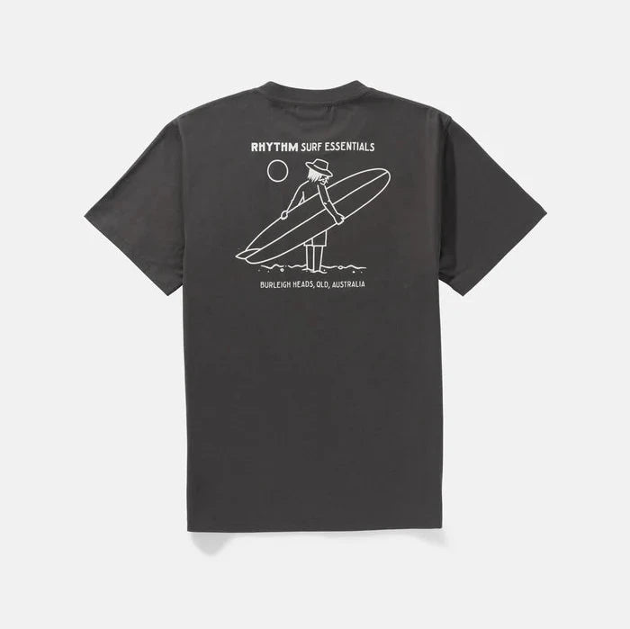 Rhythm Lull T-Shirt - Washed Black