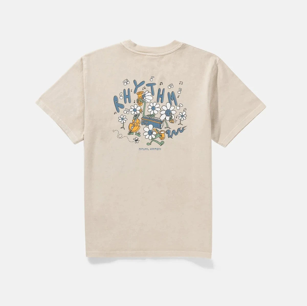 Rhythm Natural Harmony Tee - Moonrock