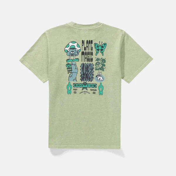 Rhythm Plant Magic T-Shirt - Pistachio