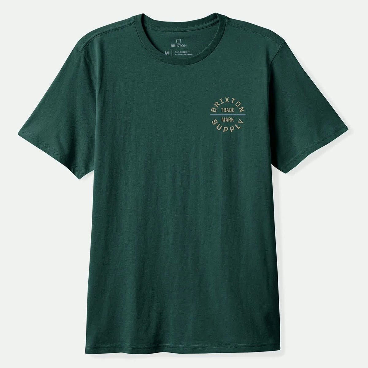 Brixton Oath V T-Shirt - Deep Emerald
