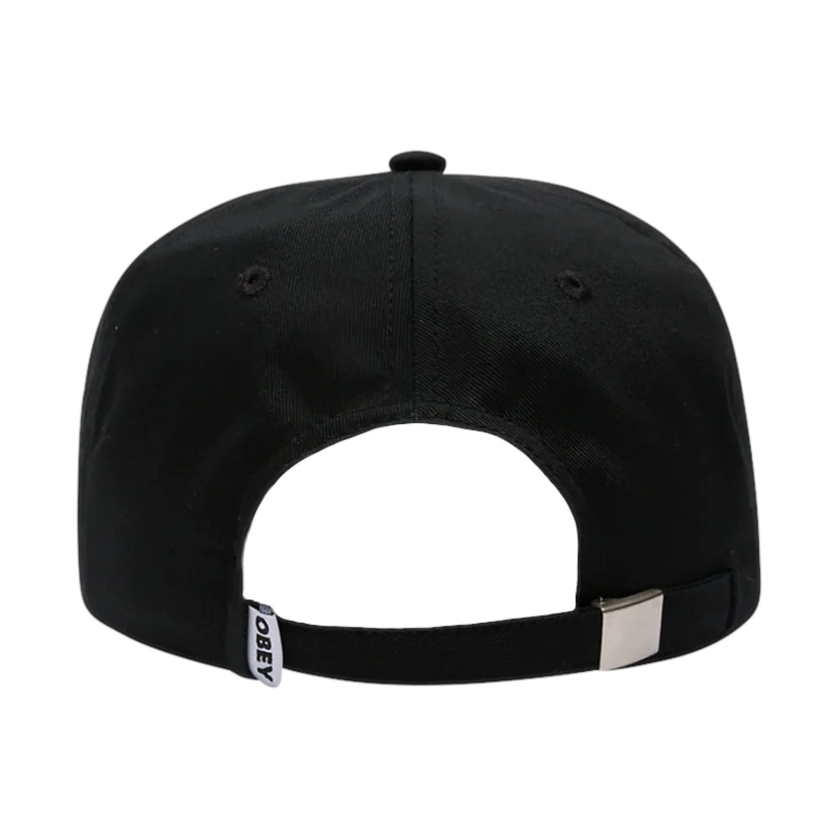 Obey Oval 6 Panel - Black