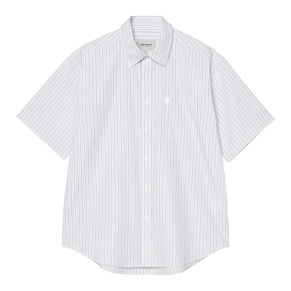 Carhartt WIP Keene Shirt - Keene Stripe / White