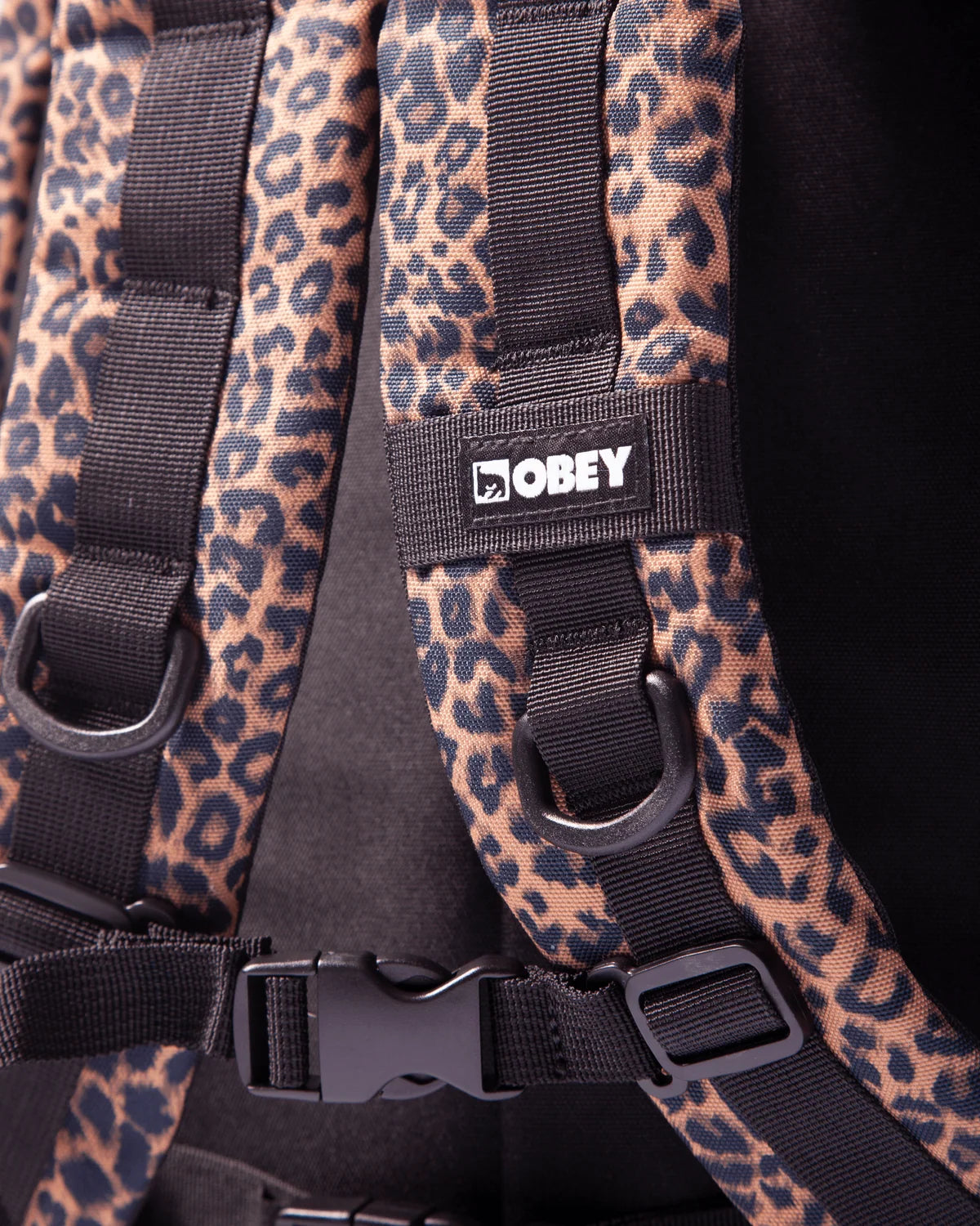 Obey Commuter Backpack - Leopard