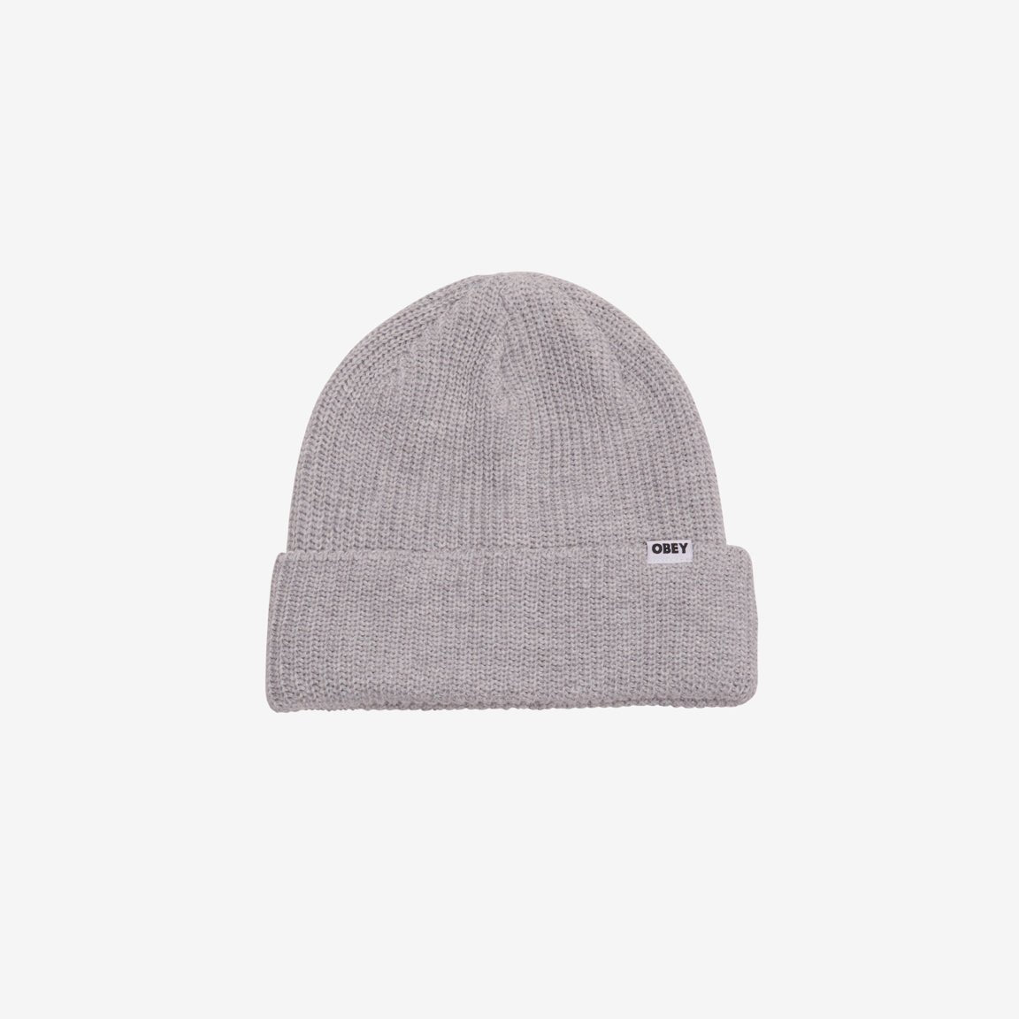 Obey Bold Organic Beanie - Ash Grey