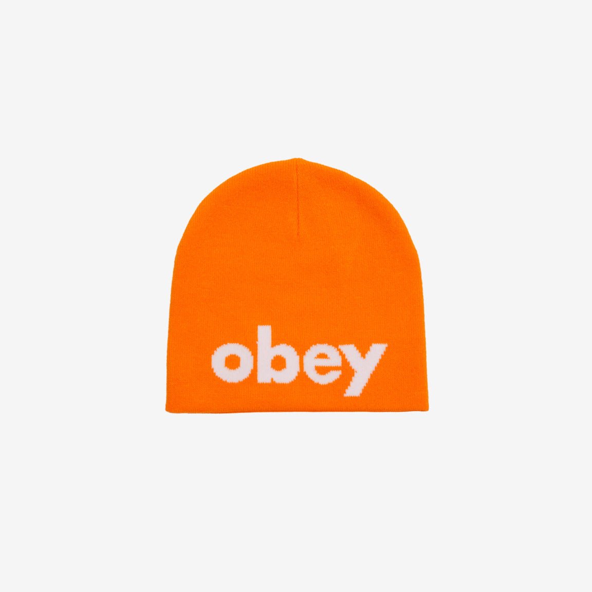 Obey Lowercase Beanie - Bright Marigold