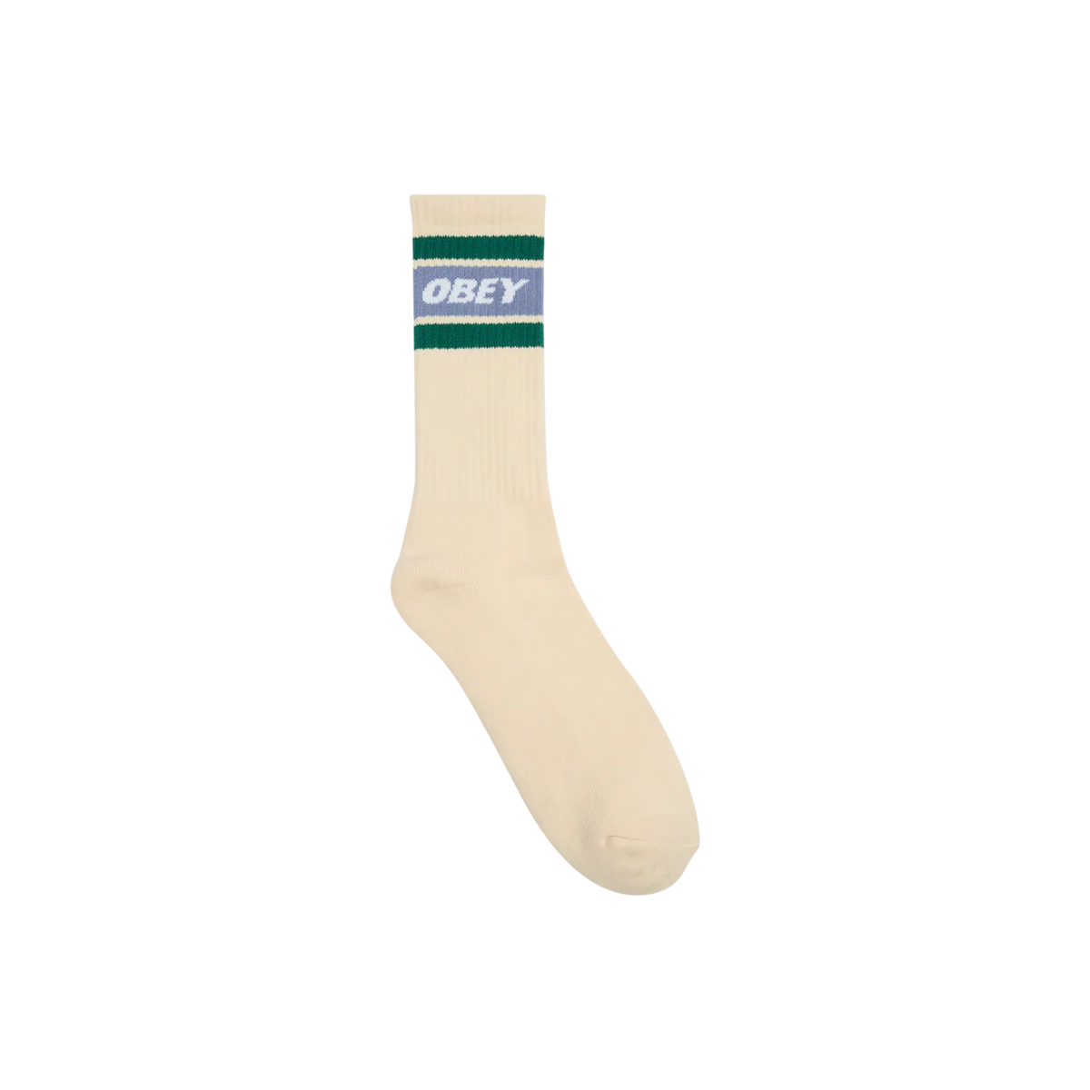 Obey Cooper II Socks - Unbleached / Ashleigh Blue