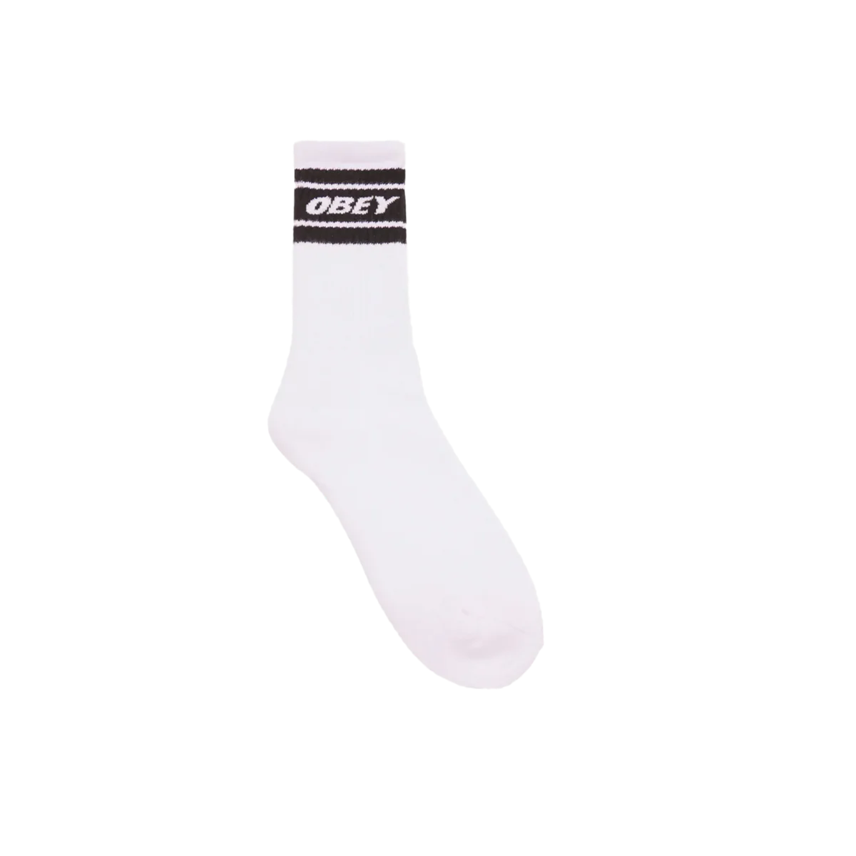 Obey Cooper II Socks - White / Black